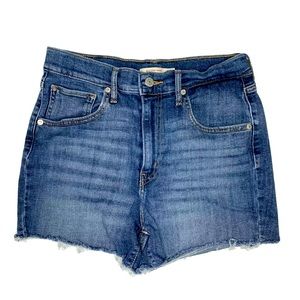 Levi’s Mile High Super Skinny Stretch Jean Shorts